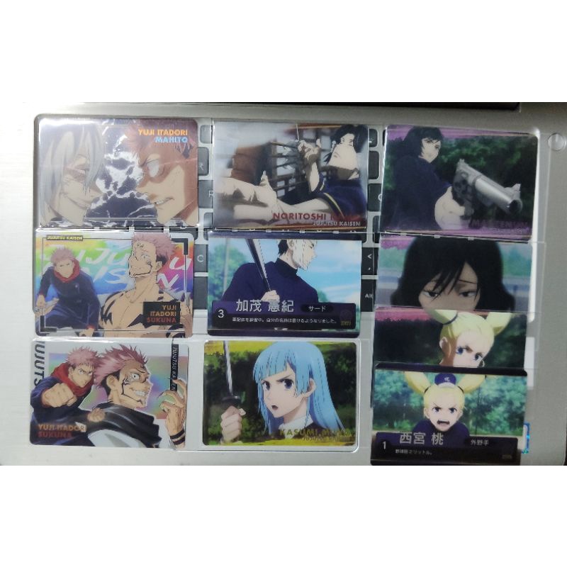 Thẻ Nhân Phẩm Card Metal Jujutsu Kaisen Ver Bóng Chày - Chú Thuật Hồi Chiến