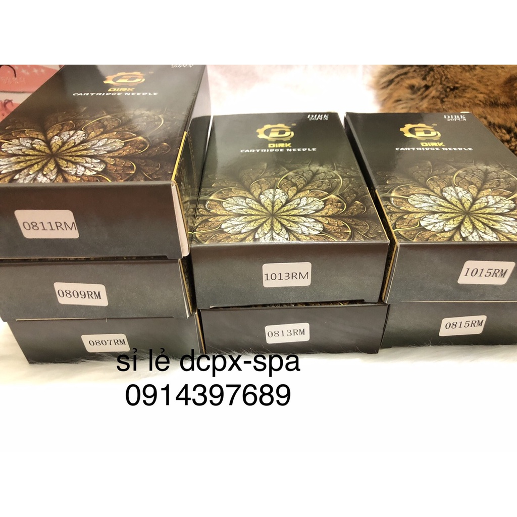 Kim máy pen Dirk Đạn 1 tới 15, kim máy pen phun môi và tattoo