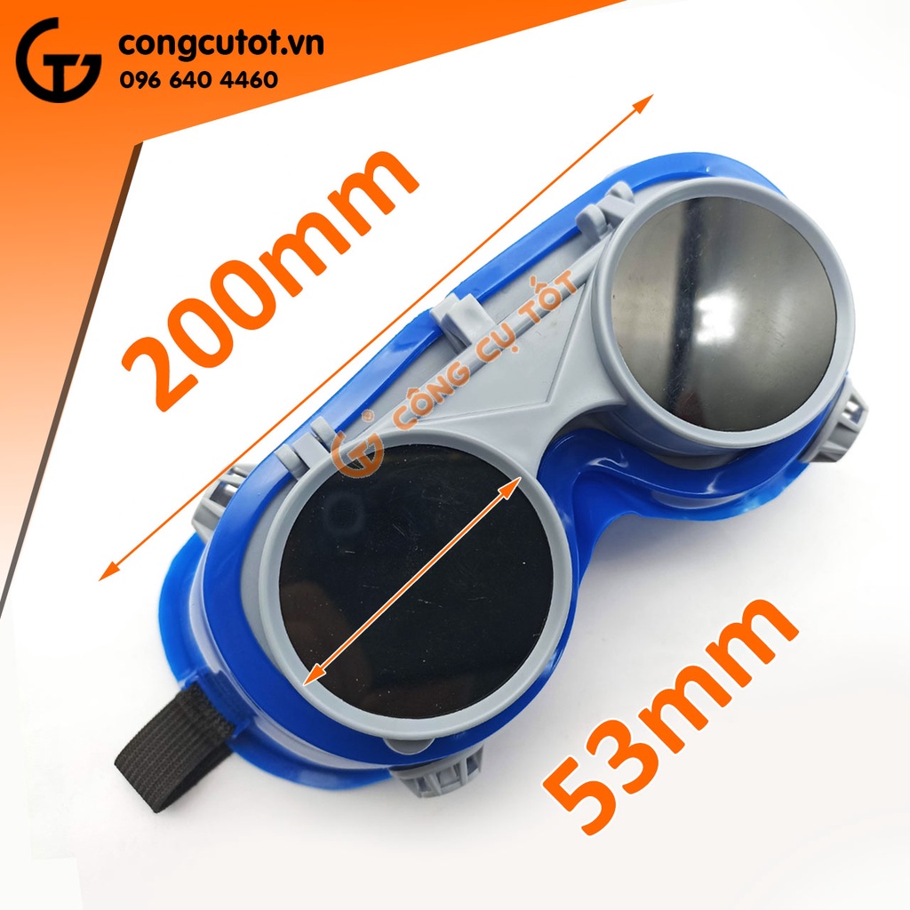 Kính hàn tròn C-Mart H0001 chuẩn EN166