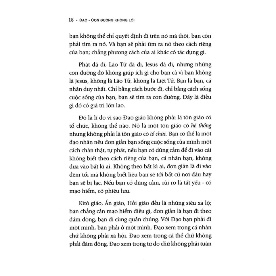 Sách - Đạo - Con Đường Không Lối - First News