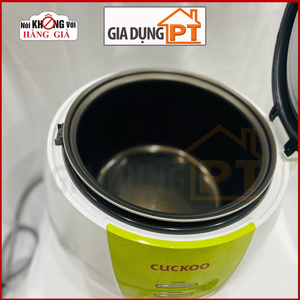 Nồi cơm điện 1,08 lít Cuckoo CR-0661, dành cho 2-4 người ăn, hàng chính hãng sản xuất tại Hàn Quốc, 2 màu cam và xanh