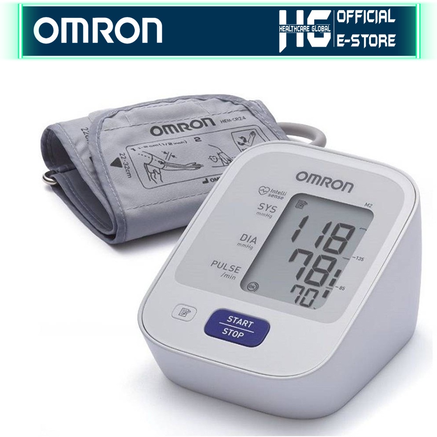 Máy Đo Huyết Áp Bắp Tay Omron Hem-7120 | Công Nghệ Đo Intellisense Cho Kết Quả Chính Xác Trong Vài Phút