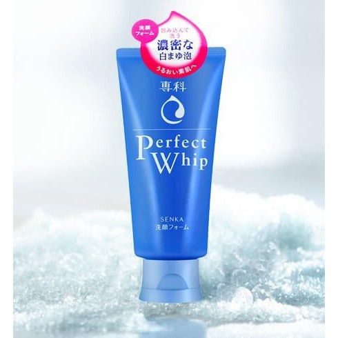 [Hàng Chính Hãng] Sữa Rửa Mặt Senka Perfect Whip Xanh