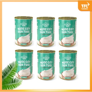 Combo 6 Nước Cốt Dừa tươi COCOXIM 400ml