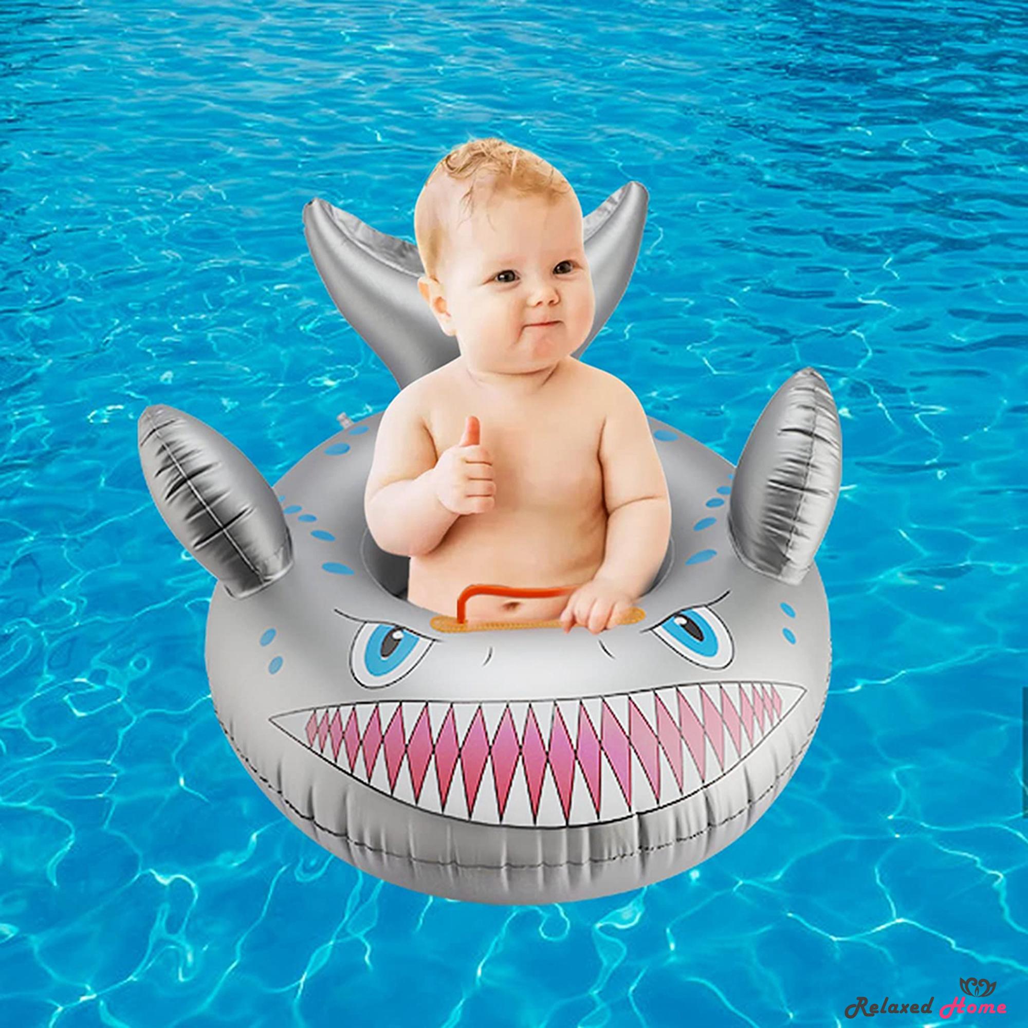 Phao Bơi Tròn Hình Cá Mập / Cá Mập Cho Bé | BigBuy360 - bigbuy360.vn