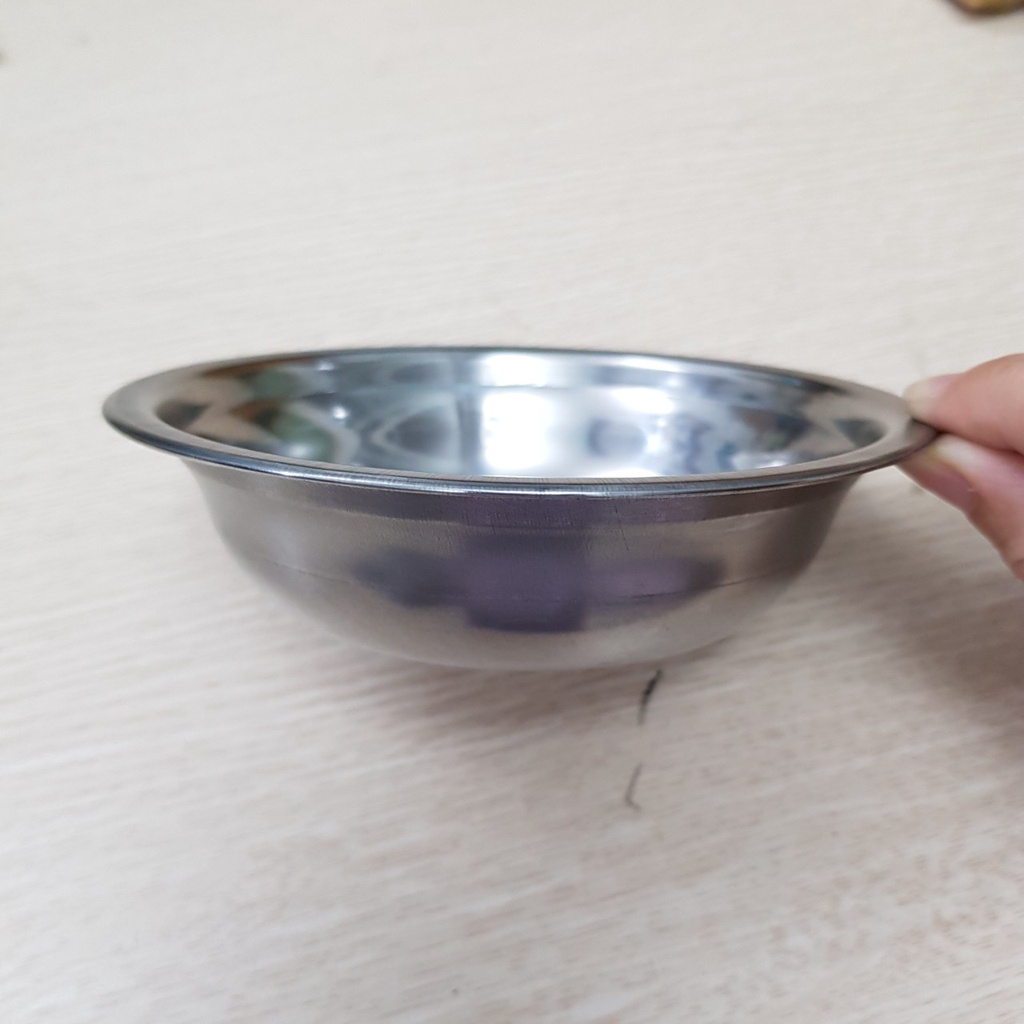 [Mã 252FMCGSALE giảm 8% tối đa 100k đơn 500K] Bát ăn cho chó, bát ăn cho mèo thú cưng đơn bằng inox nhựa