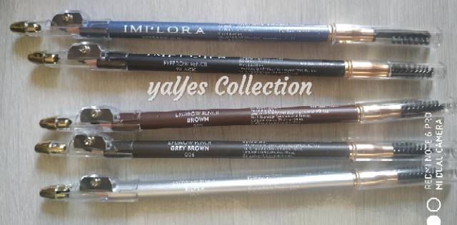 (hàng Mới Về) Bút Chì Kẻ Lông Mày 3 Trong 1 Implora Exp 2025 Plus Màu Nâu / Đen / Bạc / Xanh Dương Dành Cho Nữ | BigBuy360 - bigbuy360.vn