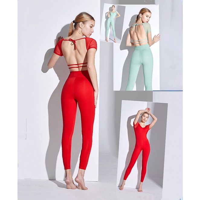 Bộ Jump Yoga Gym Cộc Tay J54