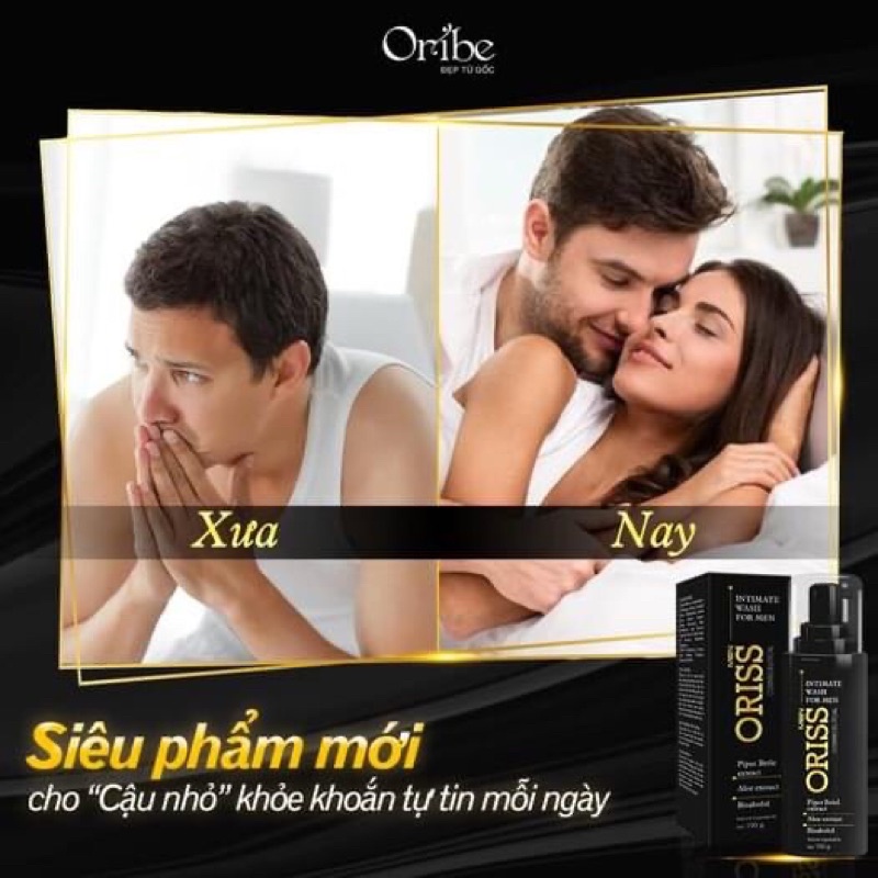 Dung Dịch Vệ Sinh Nam Oriss-Giảm mùi, nhờn, ngứa(Chai 100g)