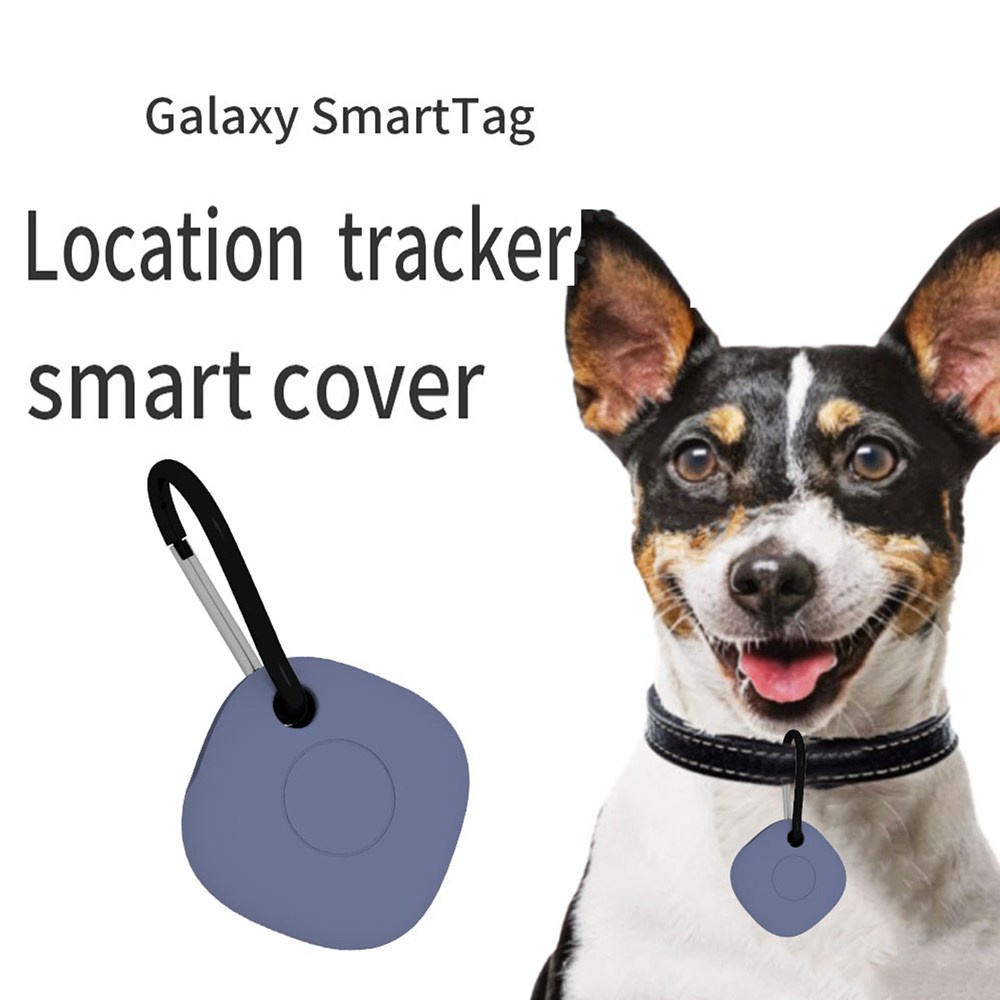 Vỏ Silicone Bảo Vệ Có Móc Khóa Cho Samsung Galaxy Smart Tag Plus Tracker