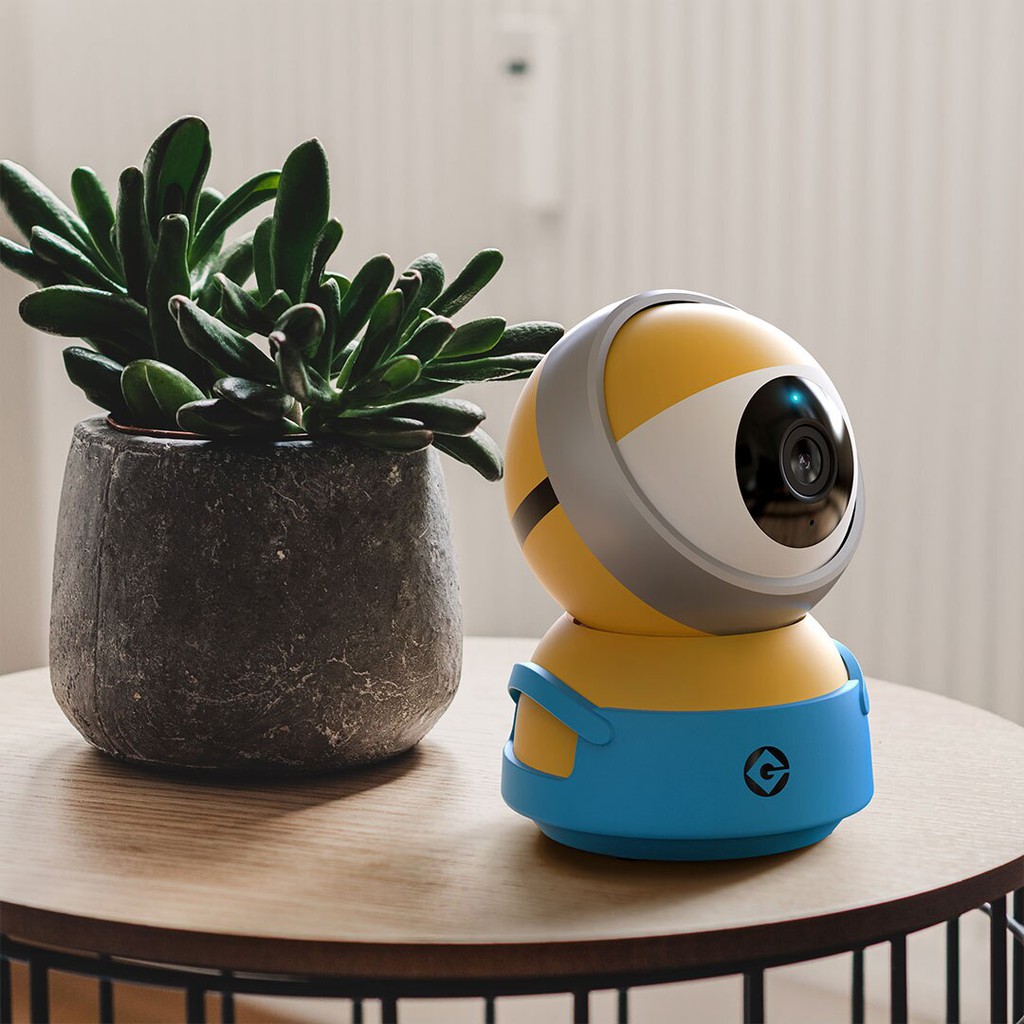 Camera Xiaomi Imilab Minions A1 thông minh camera giám sát 1296P HD WiFi Xoay 360 độ góc 110 Video webcam