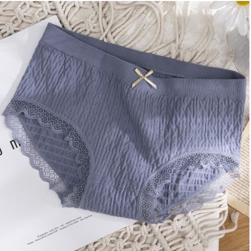 Quần nhỏ nữ vải mềm viền ren ôm bụng nâng mông KIMCHIBIKINI quần con co giãn 4 chiều QL005