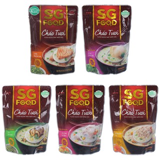 Cháo tươi SG Food đủ vị gói 270g