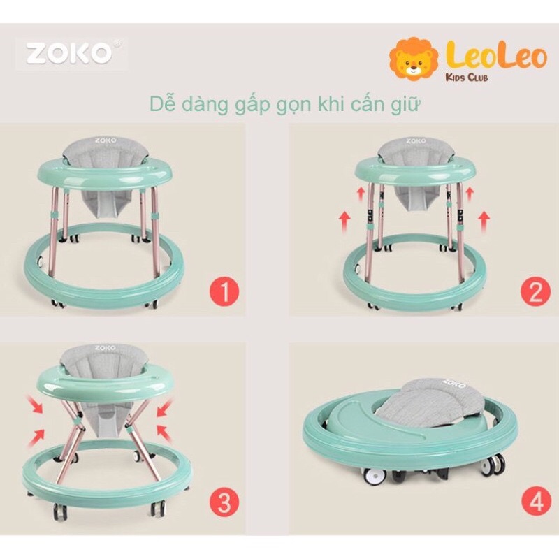  Xe Tròn Tập Đi ZOKO Xuất Nhật