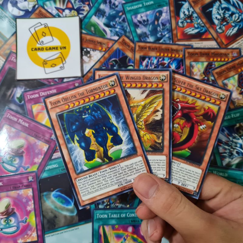 [BÀI IN] Bài YuGiOh - Hộp Thẻ Bài FullBox - Bộ 54 lá bài Toon World của Pegasus ( Pegasus Deck ) - Card Game VN