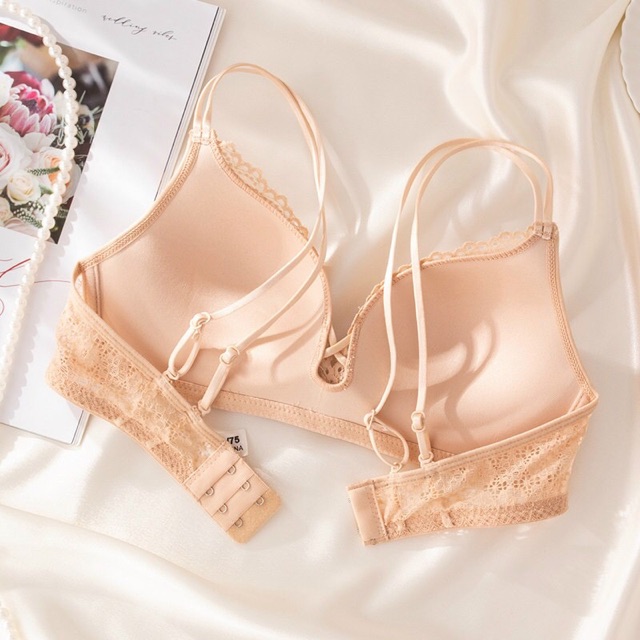 Áo ngực ren đệm mỏng không gọng - Áo lót ren Dây mảnh siêu êm