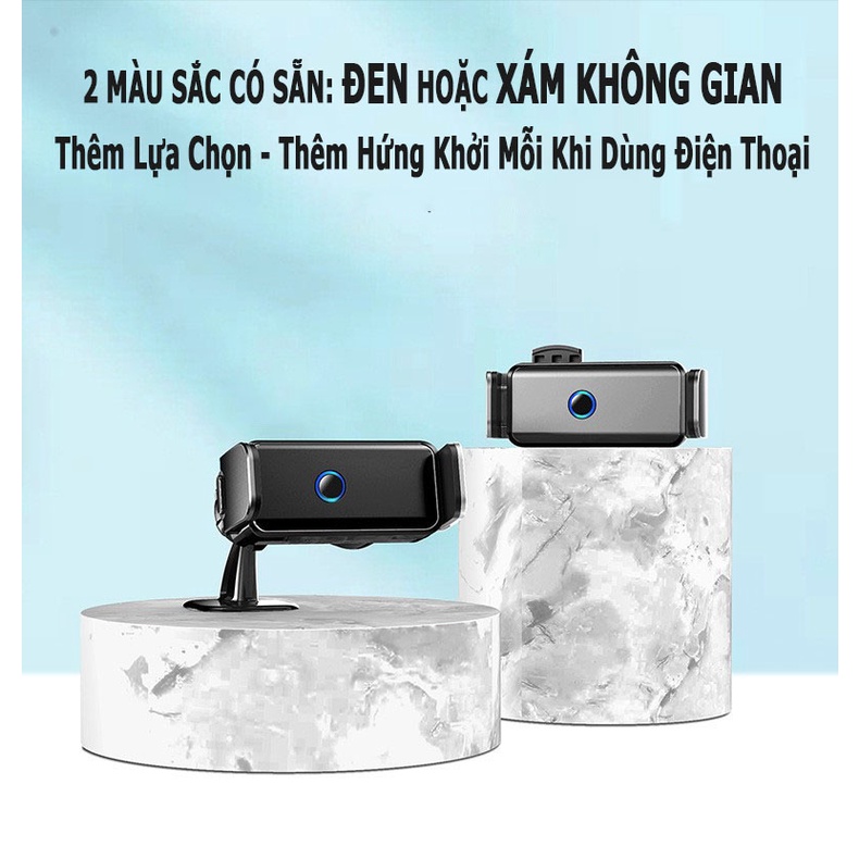 Giá Đỡ Điện Thoại Trên Ô Tô, Giá Kẹp Điện Thoại Ô Tô Cảm Ứng Cao Cấp Thông Minh Xoay 360 Độ Mới Nhất 2022