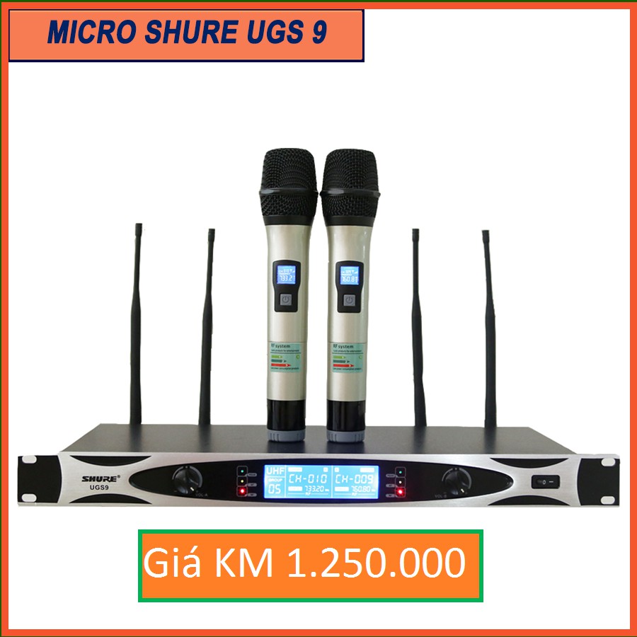 Micro SHURE UGS 9