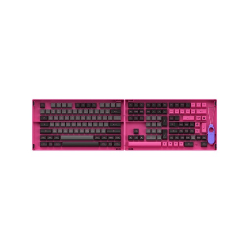 Nút Bàn Phím Cơ - AKKO Keycap set – Black &amp; Rose (PBT Double-Shot/ASA profile/197 nút)