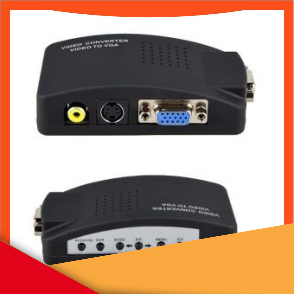 Bộ Chuyển Đổi Tín Hiệu Từ AV Sang VGA (Xanh Lá)