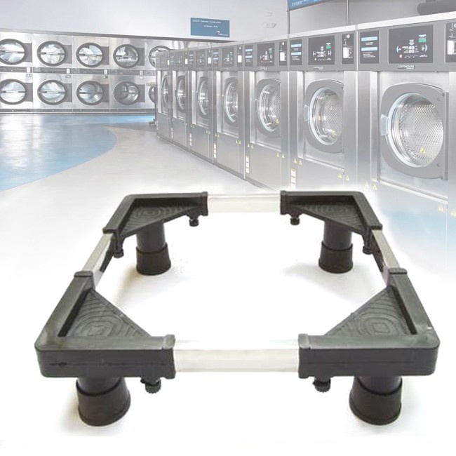 Kệ Máy Giặt - Chân Kê Tủ Lạnh Máy Giặt Đa Năng Chống Rung, Điều Chỉnh Được Kích Thước Cho Máy Giặt Cửa Ngang, Cửa Trên