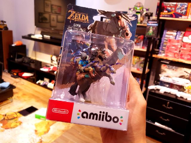 Mô hình Amiibo Game Nintendo Switch Zelda Breath Of The Wild Hàng chính hãng
