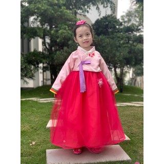 váy hanbok cho bé gái