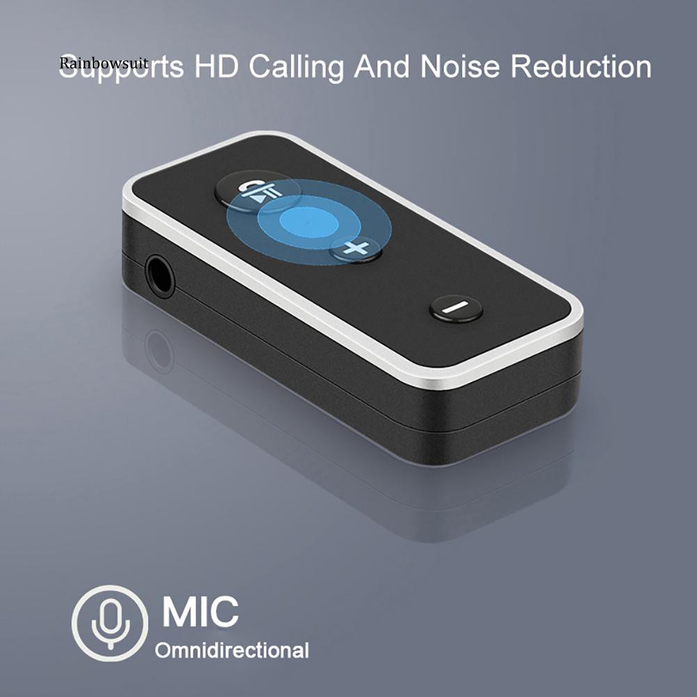 Bộ nhận dữ liệu 3.5mm Bluetooth 5.0 không dây cho loa xe ô tô