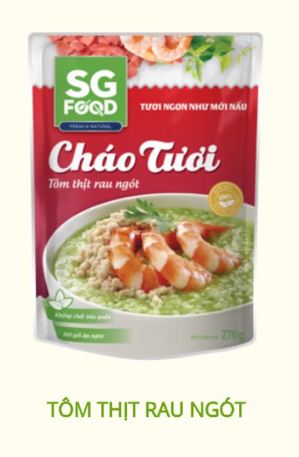 Cháo tươi Sg food