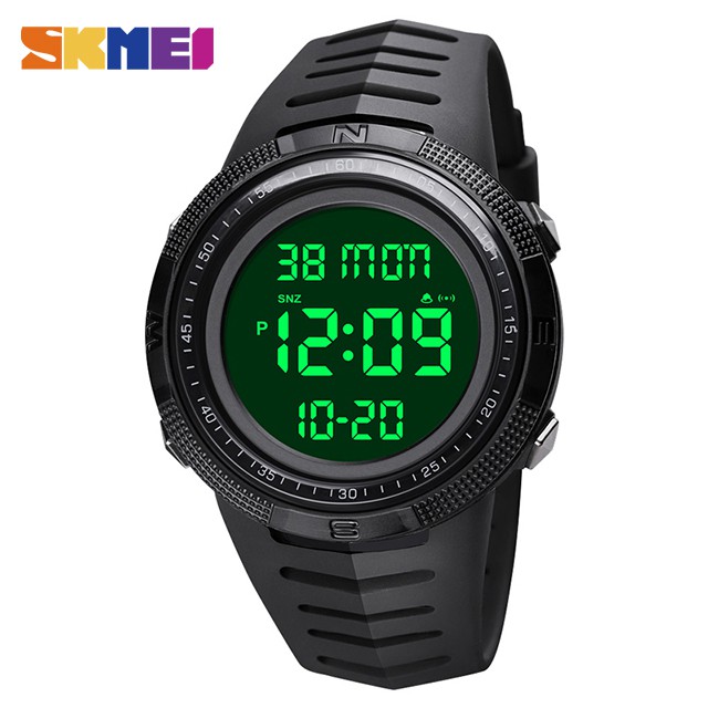Đồng Hồ Kỹ Thuật Số SKMEI 1632 Chính Hãng Phong Cách Thể Thao Mặt Đèn Led Chống Thấm Nước Cho Nam