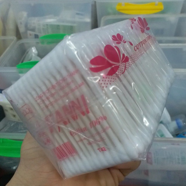 Tăm Bông Ngoáy Tai Fanni- Lố 12 Gói