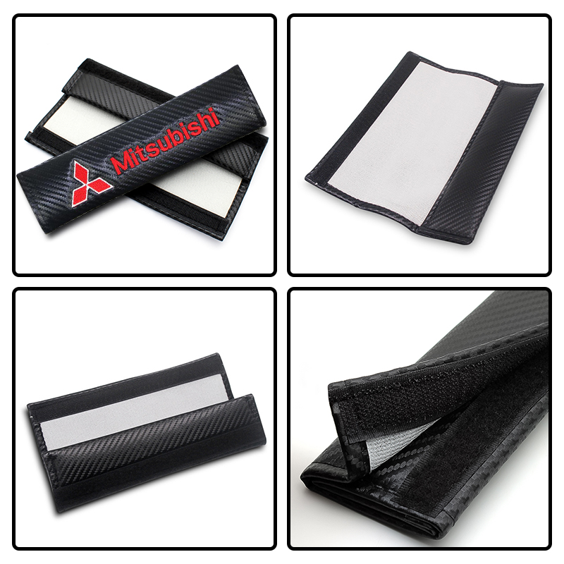 Set 2 Bọc Dây Đai An Toàn Chuyên Dụng Cho Xe Hơi Honda Toyota Benz Nissan Chevrolet BMW