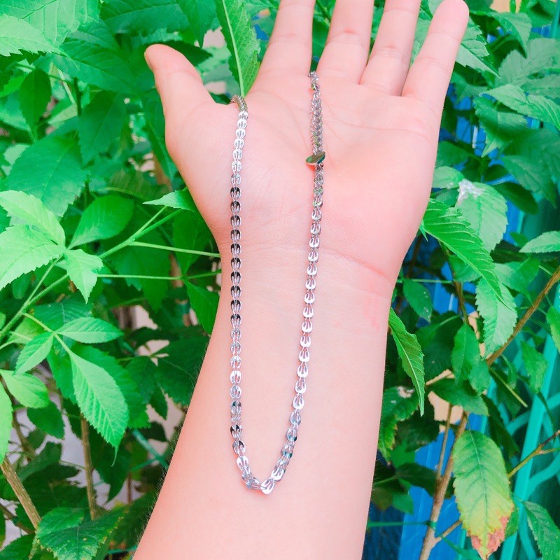 Dây chuyền titan đuôi phụng siêu xinh