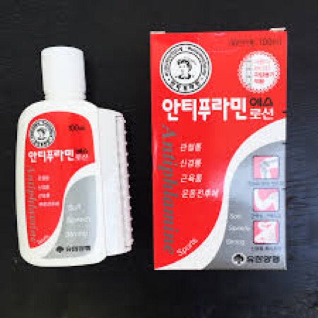 Dầu nóng xoa bóp Antiphlamine Hàn Quốc 100ml - mỹ phẩm MINH HÀ cosmetics