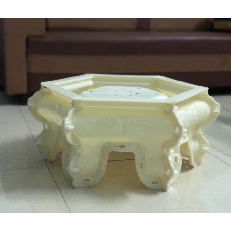 Khuôn Đổ Chậu Nhựa ABS Việt Nam Siêu Bền  Chân Đôn Kỷ Lục Giác 60 - 65.