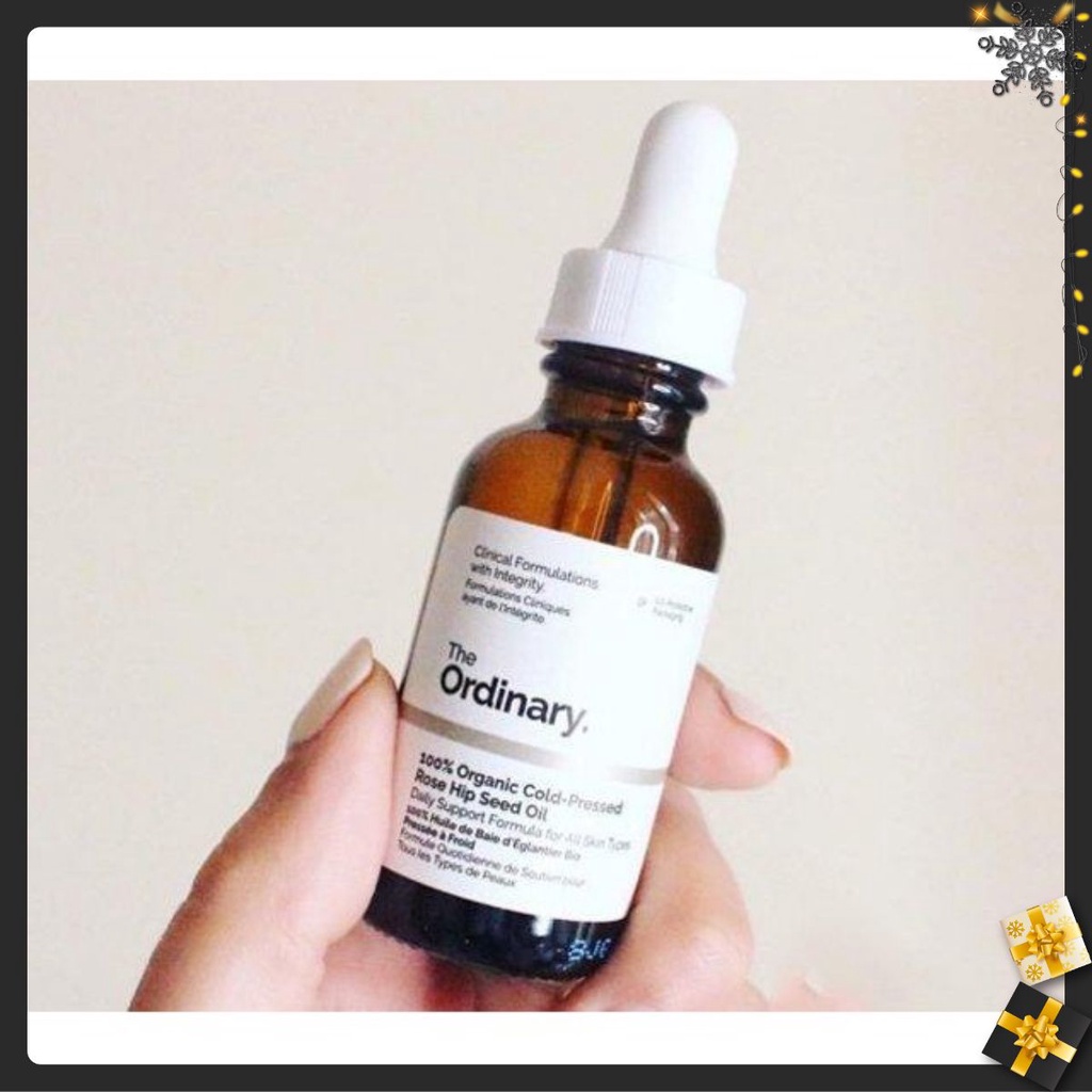 Dầu dưỡng 100% Organic Cold-Pressed Rose Hip Seed Oil - The Ordinary [SUPER BRAND]