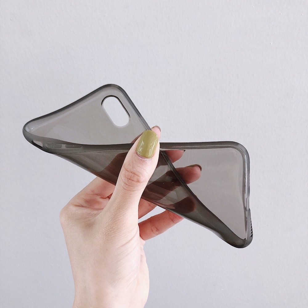 Ốp điện thoại mềm trong suốt màu kẹo ngọt cho IPhone 11 11pro max XR XSmax 6 7 8 6plus | BigBuy360 - bigbuy360.vn