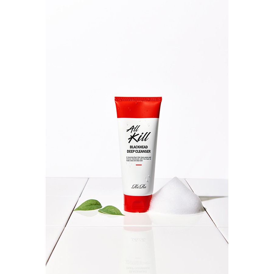 Sữa Rửa Mặt All Kill Black Head Deep Cleanser 120ml chuyên làm sạch, chăm sóc lỗ chân lông