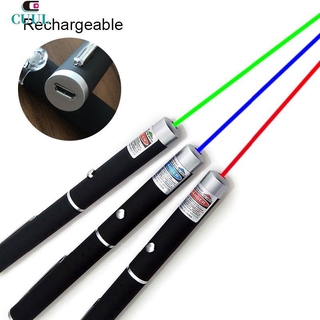 Bút Laser Sạc Usb 5mw 650nm Có 3 Màu