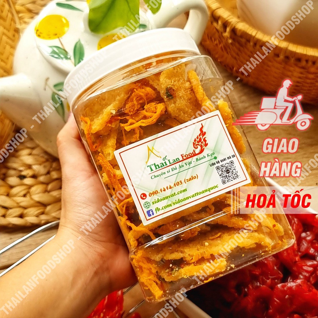 Cơm Cháy Xốc Khô Gà Hộp 500Gram