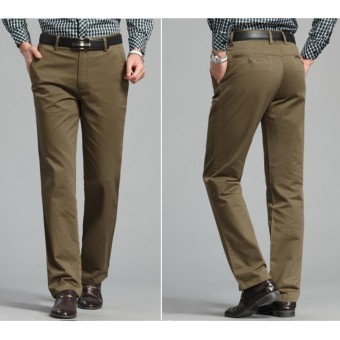 Quần kaki trung niên quần kaki nam ống rộng