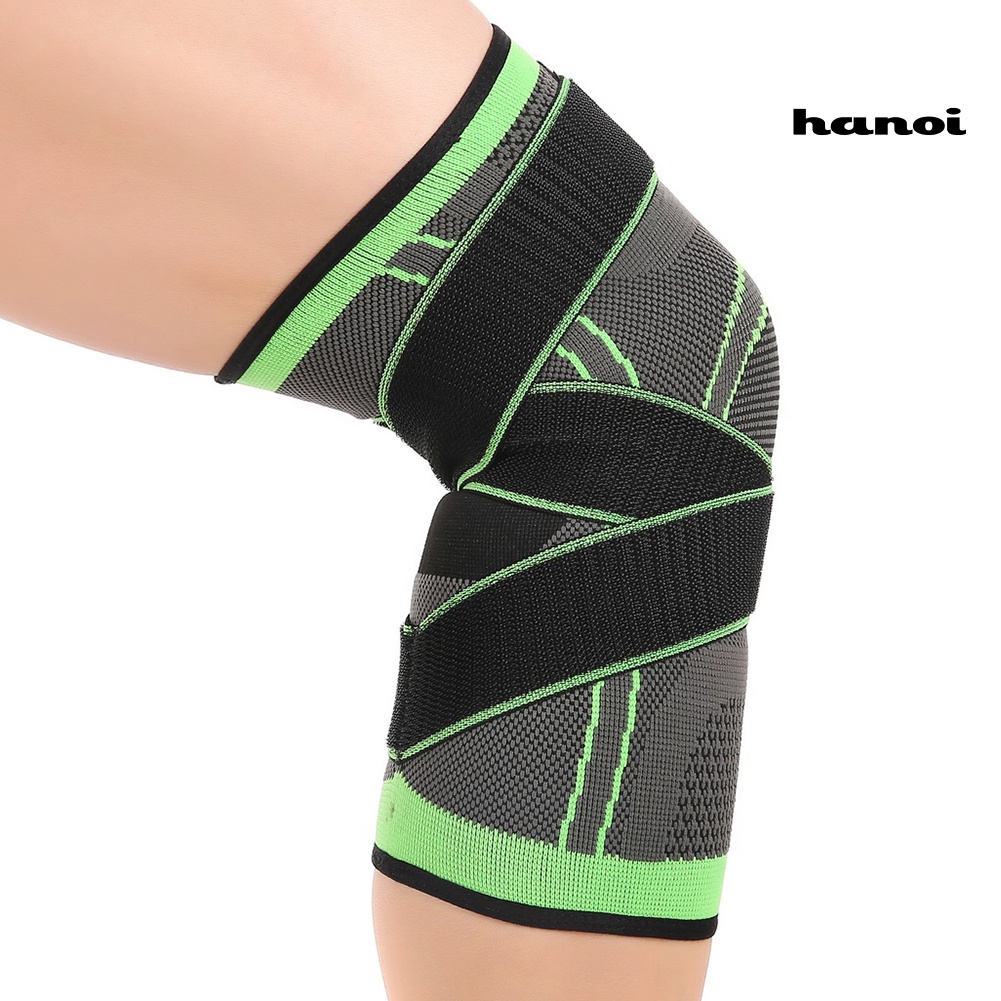(Hàng Mới Về) 1 Đai Quấn Đầu Gối Hỗ Trợ Giảm Đau Khớp Khi Chơi Thể Thao