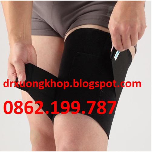 Đai Nẹp Đùi GT Thigh Cross (Freesize) - Hỗ trợ và bảo vệ cơ đùi đau nhức khi vận động -Chính hãng Nhật Bản