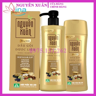 Dầu gội dược liệu Nguyên Xuân Bồng Bềnh Phù hợp cho tóc dầu, tóc bết - Màu Vàng