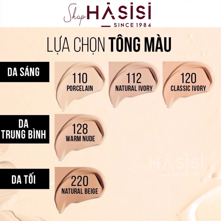 Kem Nền MAYBELLINE - Super Stay 24h Full Coverage Foundation 30ml