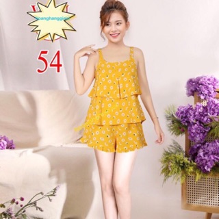 [SALE TẾT] Đồ Bộ 2 dây ❤️ đồ bộ mặc nhà chất vải lụa