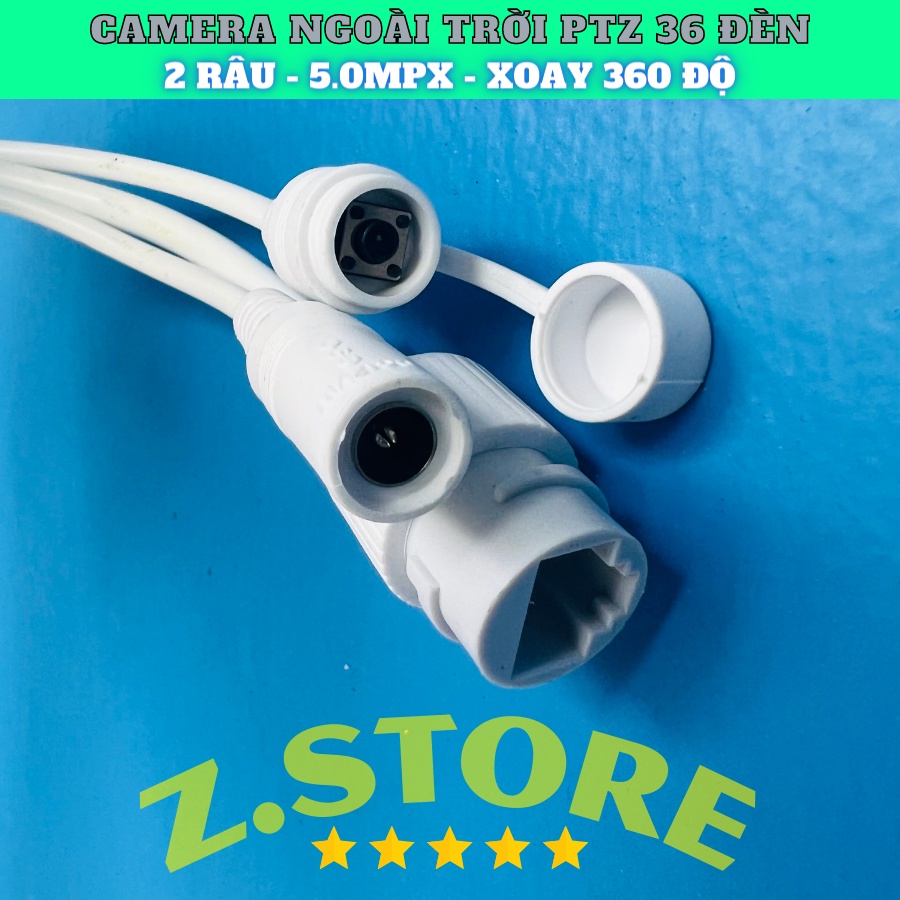 Camera Yoosee PTZ 36Led ban đêm có màu, hồng ngoại - Camera trong nhà xoay 360 ptz 36 leg