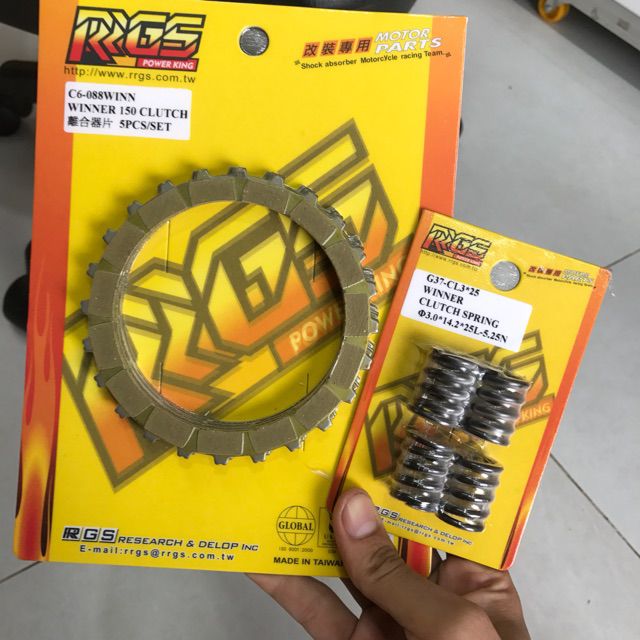 Combo bố nồi, lò xo rrgs (Ex 150, Winner)