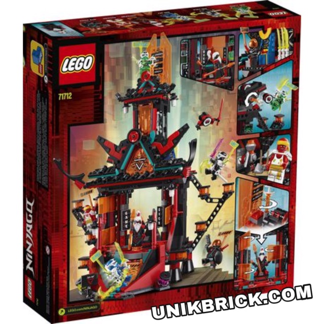 Lego UNIK BRICK 71712 Empire Temple of Madness Tu viện của đế chế Madness trong Ninjago chính hãng .