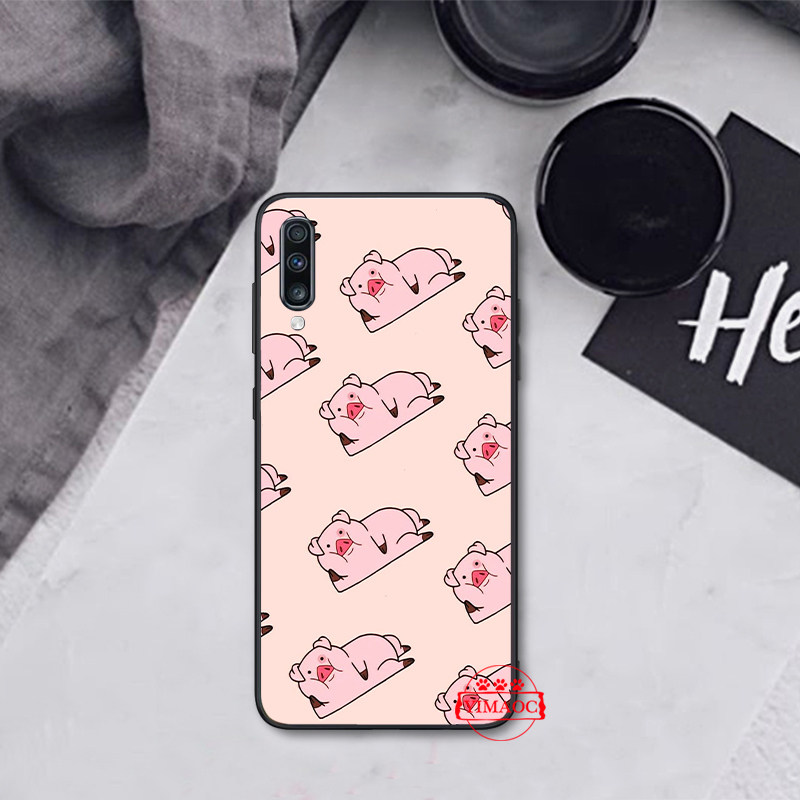 Samsung A31 A42 A02 A12 A32 A52 A72 F62 M62 Soft Case 48d Anime Gravity Falls pig Coque